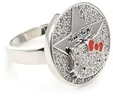 Hello Kitty Superstar White Sapphire and Diamond Sterling