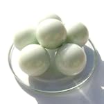 2 Glasmurmeln - Murmeln PERLE BLANCHE...