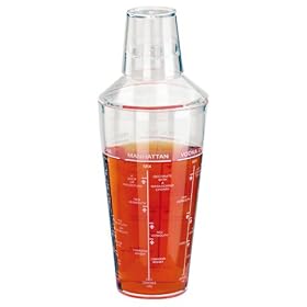 Paderno World Cuisine Acrylic 22 3 8-Ounce Cocktail Shaker by Paderno World Cuisine