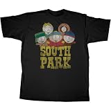 South Park Distressed Logo Men's T-Shirt