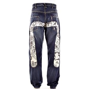 Evisu Diacock vintage cut denim jeans EVIS0003