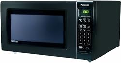 Panasonic NN-H965BF Genius 2.2 cuft 1250-Watt Sensor Microwave with Inverter Technology, Black