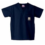 Notre Dame Fighting Irish NCAA Classic Scrub 1 Pocket Top (Navy)