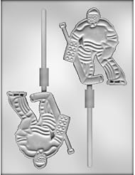 Buy CK Products 4-1 4-Inch Hockey Goalie Sucker Chocolate Mold