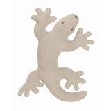 SimplyFidoOrganicPlush10-InchPetToy,LennyLizard,Gray