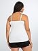 White Strappy Foxy Cami