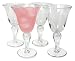 Artland Iris Clear Goblet, Set of 4