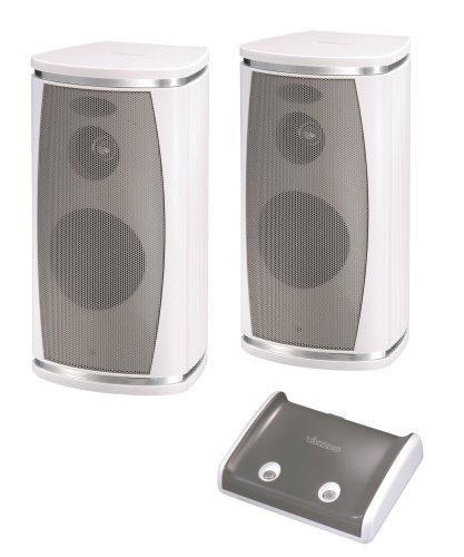 Vivanco digitales Funk-Lautsprecher-Set, 2,4GHz, weiß