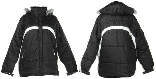 JUNIOR PLUS SEVENTY SEVEN Parka W/ Detachable Faux Fur Trimmed Hood