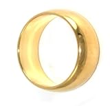 Unisex 24k Yellow Gold Layered 7mm Wedding Ring Band ~ YOU CHOOSE
SIZE Lifetime Manufacturer Guarantee (11)