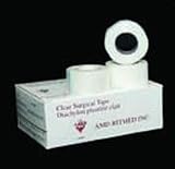 Surgical Tape Transparent 3 x 10 Yds. Bx/4 (Catalog Category: Wound Care / Generic Adhesive Tapes)