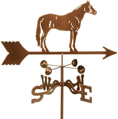 Roof Mount Weather Vane, Model 9341 - Quarter Horse
