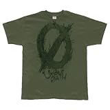 WEA Men's Underoath Zero Ground T-Shirt,Green,X-Large