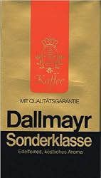 Dallmayr Gourmet Coffee, Sonderklasse (Ground), 8.8-Ounce Vacuum Packs (Pack of 4)