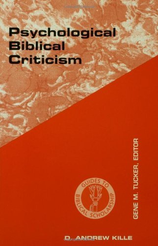 Psychological Biblical Criticism (Guides to Biblical Scholarship Old Testament Series) (Old Testament (Fortress))