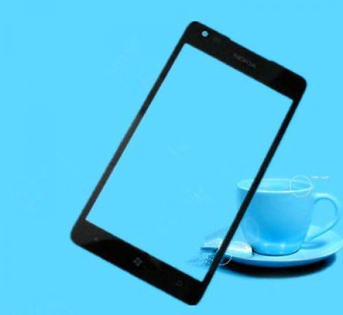 Outer Screen Lens Glass For Nokia Lumia 900 - Black Front Cover Fix +TOOLS