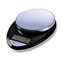 EatSmart Precision Pro Digital Kitchen Scale, Black Chrome