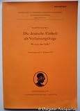 Produkt-Bild: Die deutsche Einheit als Verfassungsfrage: Wo war das Volk?