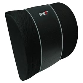 Type S CU11822 Lumbar Cushion - Black