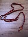 Maroon Wooden Rosary