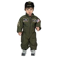 Jr. Armed Forces Pilot Suit Toddler Costume Toddler (18 Months)