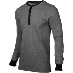 Burton Henley Sweatshirt True Black Mens Sz S