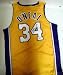 Shaquille O'Neal Los Angeles Lakers Autographed Gold Jersey by Nike