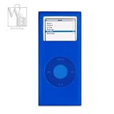 Lux Apple Ipod Nano 2nd Gen Skin Case w/ Lanyard - Blue