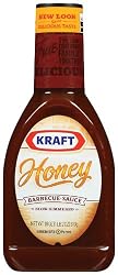 Kraft Honey Barbecue Sauce, 18 Ounce Jars (Pack of 6)