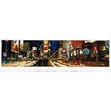 IMAGE OF (12x36) Times Square (New York City, Lights) Art Poster Print