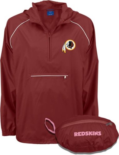 Washington Redskins Ladies Pack-It Jacket - Medium