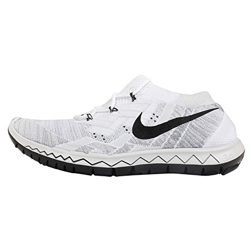 Nike Free 3.0 Flyknit Womens Running Shoes White New In Box