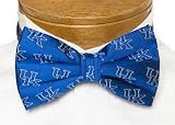 Kentucky Bow Tie - University of Kentucky Blue Pre-Tied Bow Tie with UK Logo