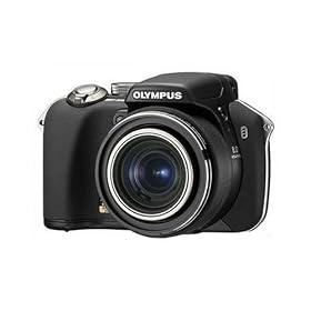 Olympus SP-560 Ultra Zoom Digital Camera - Black (8MP, 18x Optical Zoom) 2.5" LCD