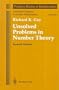 Unsolved Problems in Number Theory (Texts in Applied Mathematics) (v. 1)