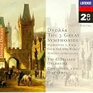Dvorak : les 3 grandes symphonies, n� 7, 8 et 9 