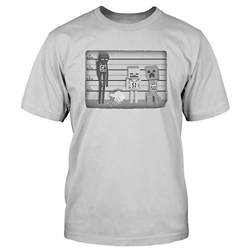 Minecraft Lineup Men's Short Sleeve Basic T-Shirt