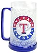 Texas Rangers Crystal Freezer Mug - Baseball Sports Merchandise