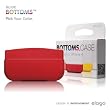 elago S4 Glide Bottoms Case for iPhone4 - Extream Hot Red