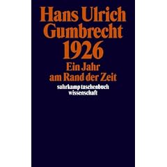 1926: Ein Jahr am Rand der Zeit (suhrkamp taschenbuch wissenschaft)