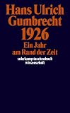 1926: Ein Jahr am Rand der Zeit (suhrkamp taschenbuch wissenschaft)