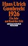 1926: Ein Jahr am Rand der Zeit (suhrkamp taschenbuch wissenschaft)