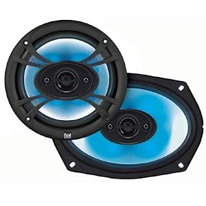 Dual SBX654 6 .5-Inch 4-Way 140 Watts illumiNITE Star Burst Speaker System
