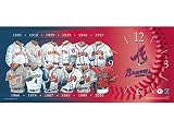 Atlanta Braves Uniform History Wall Clock