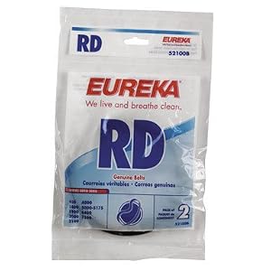 Eureka Style RD Upright Vacuum Belts (2 Pk) 52100C by 