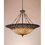 Adriana Vintage Bronze Six Light Pendant Chandelier