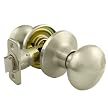 Flat Ball Passage Lockset - Satin Nickel - Set of 1