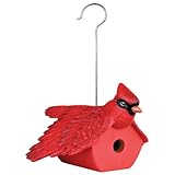 Red Carpet Studio Birdie In The Woods Bird Shaped Cardinal Bird House