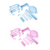 Blue and Pink 8 in 1 Sports Pack For Nintendo Wii - 2 Pack