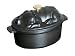 Staub 1-Quart La Cocotte Pig, Black Matte